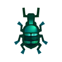 Blue Weevil Beetle
